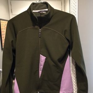Salomon Olive and Lavender Jacket